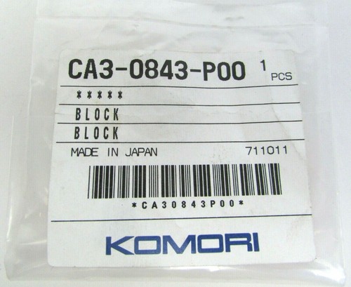 New genuine oem - new, komori