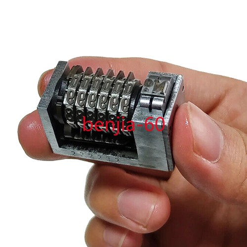 Mini 4x8 6digit roman - roman, backward