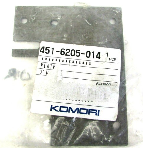 Genuine oem komori plate - genuine,
